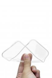 Microcase Xiaomi Mi Mix 2 İnce 0.2 mm Soft Silikon Kılıf - Şeffaf - 2