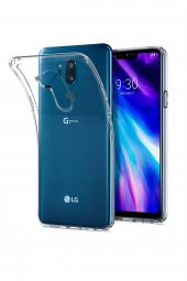Microcase LG G7 ThinQ İnce 0.2 mm Soft Silikon Kılıf - Şeffaf - 1