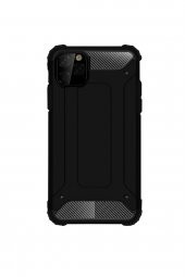 Microcase iPhone 11 Pro King Serisi Armor Perfect Koruma Kılıf - Siyah - 1