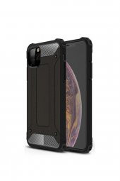 Microcase iPhone 11 Pro King Serisi Armor Perfect Koruma Kılıf - Siyah - 2