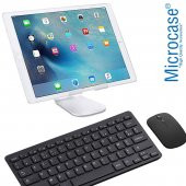 Microcase iPad Pro 12.9 2021 5.Nesil Bluetooth Klavye+Mouse+TR Sticker AL2691 - 2