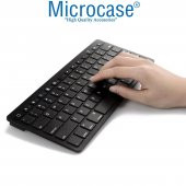 Microcase iPad Pro 12.9 2021 5.Nesil Bluetooth Klavye+Mouse+TR Sticker AL2691 - 3