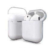Microcase Airpods Kulaklık ve Şarj Ünitesi için Mika Şeffaf Kılıf - 1