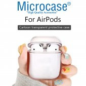 Microcase Airpods Kulaklık ve Şarj Ünitesi için Mika Şeffaf Kılıf - 2