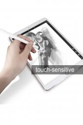 Microcase Apple Pencil için 2in1 Şarj kapağı ve Dokunmatik kalem - Metal Gövde Nano Uç - AL2541 thumbnail 8