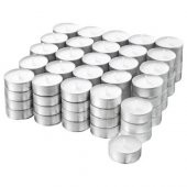 100 Lü Tea Light Mum Beyaz Tealight Mum - 5