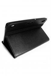 Microcase Lenovo Tab 2 A10-30 Tablet Alfa Book Case PU Deri Standlı Kılıf - Siyah - 4