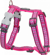 REDDİNGO REFLEKTÖRLÜ KEMİK DESENLİ PEMBE GÖĞÜS TASMASI L /25MM - 1