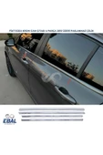 Fiat Egea Sedan-Hb Krom Cam Çıtası 4 Parça 2015 Üzeri Paslanmaz Çelik thumbnail 1