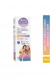 Sesu Tüy Dökücü Krem 100ml Sesu Kızlarına Özel - 1