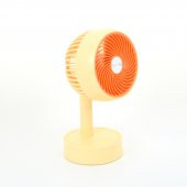 Winex Mini Taşınabilir Portatif Fan 3 Kademeli Vantilatör Sarı - 2