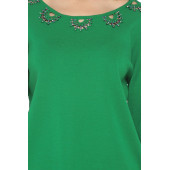 Solo Farklı El İşçliği Triko Kadın Kazak A19A049-1 - 4