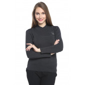 Solo Balıkçı Yaka Taş Desenli Triko Kadın Kazak A19A047-1 - 1