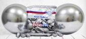 BALON KROM PARLAK 10 İNC GÜMÜŞ 50 ADET - 4