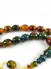 Efe Tesbih 17 li Hareli Sıkma Kehribar thumbnail 3