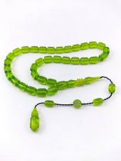 Tesbihsevgisi İmzalı Halkalı İmame Sistemli Ateş Kehribar Tesbih thumbnail 3