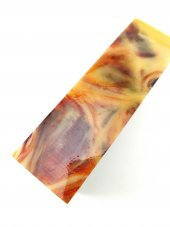 Kahve Beyaz Bonibon  Sıkma Kehribar Tesbih Hammaddesi - 2