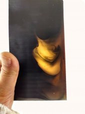 Şeffaf- Siyah Ateş Kehribar Tesbih Hammaddesi thumbnail 1