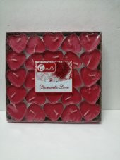 Mum Tea lights 50ad KALP Şekilli - 1