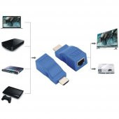 HDMI Extender 4K 3D RJ45 Cat6 ile 30M HDMI Uzatıcı thumbnail 8