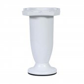 Mobilya Kanepe Baza Sehpa Ayağı Ayarlanabilir 10 cm Plastik Beyaz Ayak (4 ADET) thumbnail 4