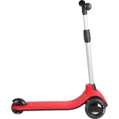 Let's Be Child Let's Ride Led Işıklı Silikon 3 Tekerli Yükseklik Ayarlı Scooter Kırmızı LC-30906 thumbnail 2