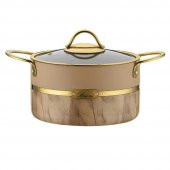 Brioni Selection 20 Cm Derin Tencere Krem SLK-130 - 1