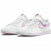 Nike Court Legacy (Psv) Çocuk Beyaz Ayakkabı - 1