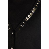 Solo Kristal Taş İşlemeli İtlyan Yün Abiye Hırka A19A016-4 - 4