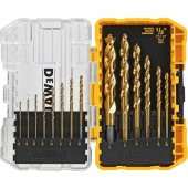 DEWALT Matkap Ucu Seti Titanyum Nitrür Kaplamalı 14 Parça (DW1354) - 1