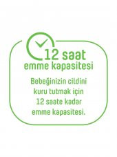 Pure Baby Organik Bambu Özlü Külot Bez Pure Baby 2li Paket 4 Numara Maxi 96 Adet - 7