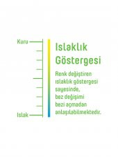 Pure Baby Organik Bambu Özlü Külot Bez Pure Baby 4Lü Paket 5 Numara Junior 160 Adet - 5