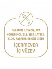 Pure Baby Organik Pamuklu Cırtlı Bez Pure Baby 2li Paket 1 Numara Yenidogan 128 Adet thumbnail 6