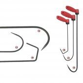 Pdr Tools 54 Parça Boyasız Göçük Düzeltme Set Kaporta Onarım - 4