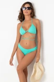 DoReMi Bağlama Detaylı Normal Bel Bikini Takımı-17510 - 4