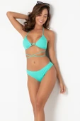 DoReMi Bağlama Detaylı Normal Bel Bikini Takımı-17510 - 8
