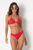 DoReMi Bağlama Detaylı Normal Bel Bikini Takım-17507 thumbnail 8