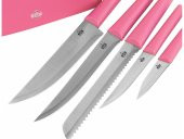 Taç Stark 6 Parça Bıçak Seti Pembe - 3