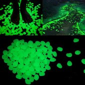 Dekoratif Fosforlu Çakıl Taşları (100 Adet) HİLAYS - 2