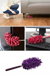 2 li Set Mikrofiber Teleskobik Toz Alma -Antistatik Toz Püskülü Duster HİLAYS - 4