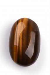 Kaplan Gözü Doğal Taş Oval Parça - 2