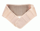 Manyetik Bel Korsesi (16 Mıknatıslı) Krem HİLAYS - 1