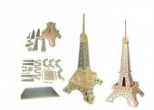 3D Ahşap Puzzle - Eyfel Kulesi HİLAYS - 1