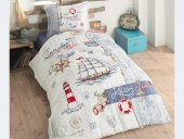 Clasy Tek Kişilik Yatak Örtüsü Sailife HİLAYS - 1