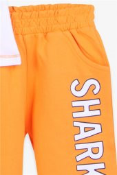 Erkek Çocuk Breeze Şortlu Takım Köpek Balığı Baskılı Ekru Soft (1.5-5 Yaş) - 4