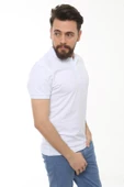 Cazador 22YCEEO04613 Erkek Beyaz Polo Yaka T-shirt - 2