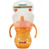 Bebedor Sert Uçlu 6+Ay Kulplu Alıştırma Bardağı 270 ml - 1