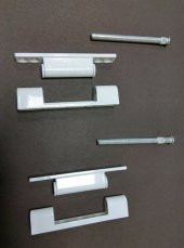 PVC-PEN KAPI MENTEŞESİ - ( 8 ADET ) + VİDA - 1