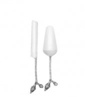 Lamodore Julien Dal Desen Kek Servis Seti Gümüş Renk 1HRZ-6000SC - 1