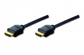 DIGITUS AK-330107-010-S 1.0m HDMI KABLO H.SPEED 4K - 1